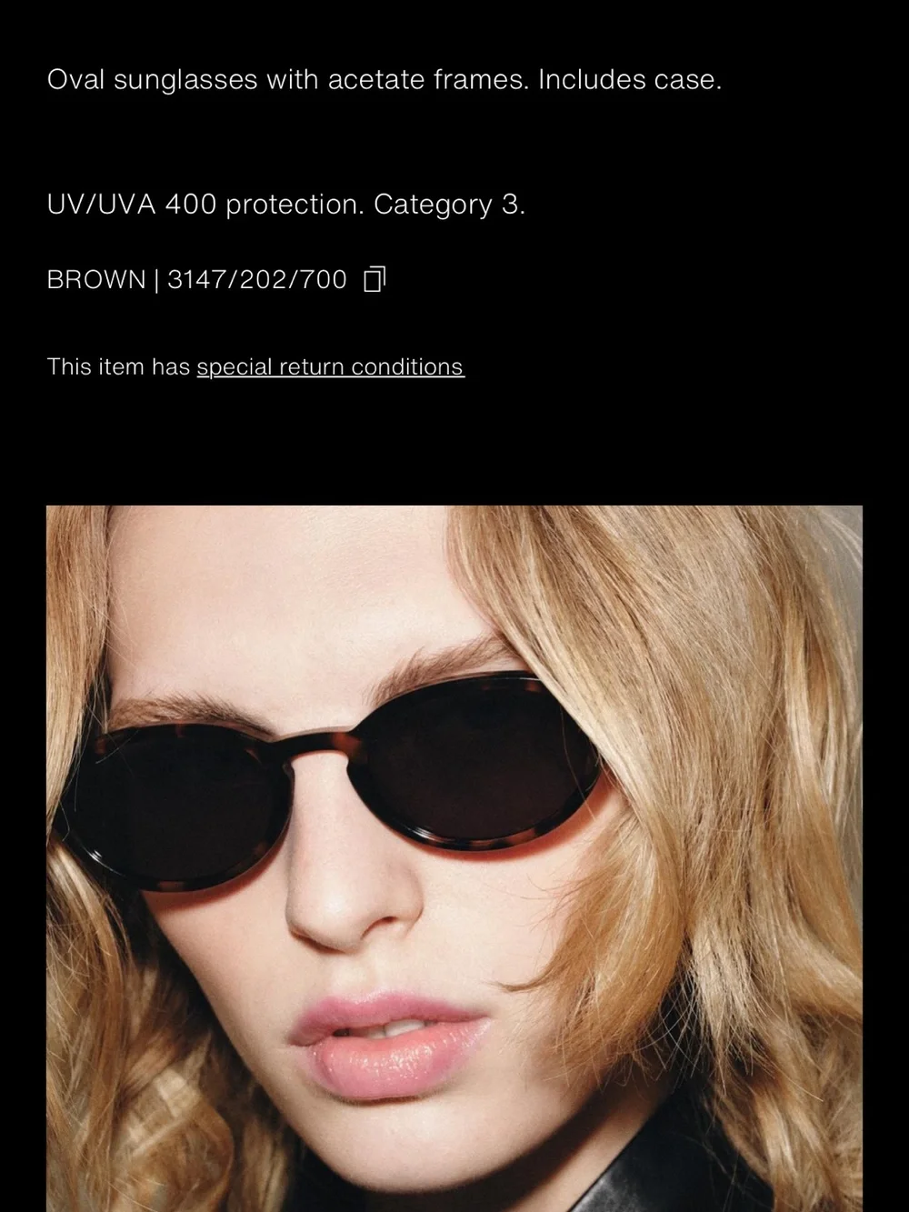 Zara Preppy Sunglasses